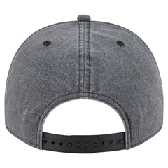 NHL Boston Bruins New Era Throwback Washed A-Frame Pre-Curved 9FIFTY Snapback Hat - Charcoal