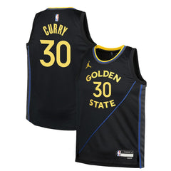 NBA Stephen Curry Golden State Warriors Jordan Brand Youth Swingman Jersey sale - Statement Editi- Navy online