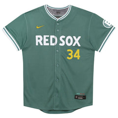 MLB David Ortiz Boston Red Sox Nike Preschool 2025 City Connect Limited Retired Player Jersey - Green