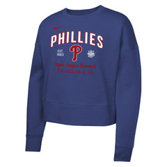 Philadelphia Phillies Nike Girls Youth Fleece Sweatshirt - Royal Sweatshirts