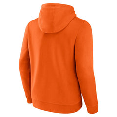 NHL Anaheim Ducks Fanatics Primary Logo Fleece Pullover Hoodie - Orange