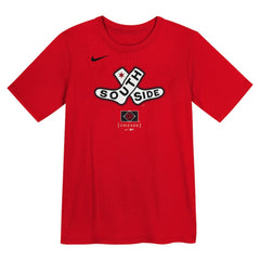 Chicago White Sox Nike Preschool 2025 City Connect Logo T-Shirt - Red T-shirts