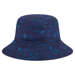 Tampa Bay Rays New Era 2025 Spring Training All Over Print Bucket Hat - Navy Hats