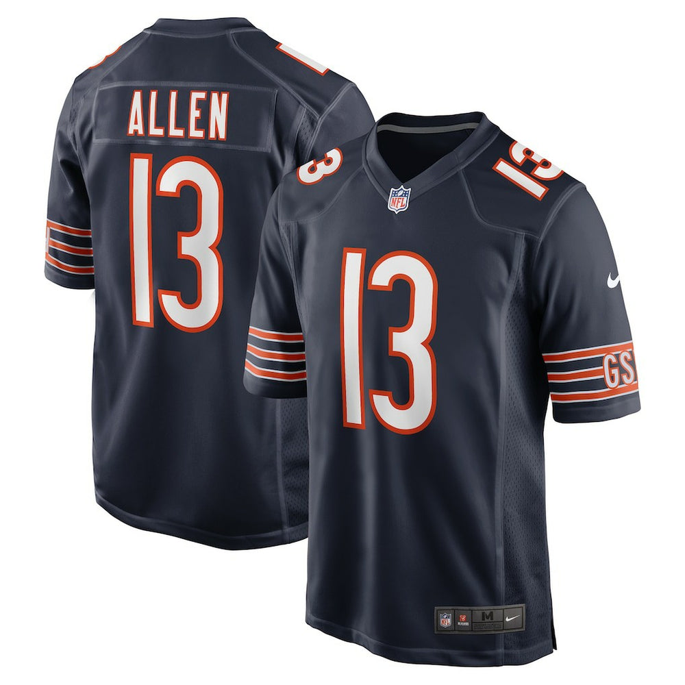 NFL Keenan Allen Chicago Bears Team Game Jersey - Navy