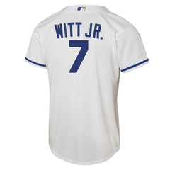 MLB Bobby Witt Jr. Kansas City Royals Nike Youth Home Replica Player Jersey - White
