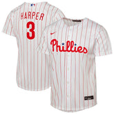 MLB Bryce Harper Philadelphia Phillies Nike Youth Home Replica Player Jersey - White