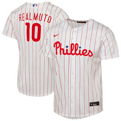MLB J.T. Realmuto Philadelphia Phillies Nike Youth Home Replica Player Jersey - White