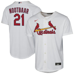 MLB Lars Nootbaar St. Louis Cardinals Nike Youth Home Replica Player Jersey - White