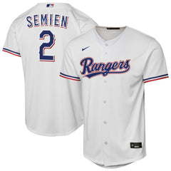 MLB Marcus Semien Texas Rangers Nike Youth Home Replica Player Jersey - White