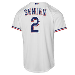 MLB Marcus Semien Texas Rangers Nike Youth Home Replica Player Jersey - White