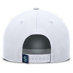 NHL Seattle Kraken Fanatics Rope A-Frame Adjustable Hat - White