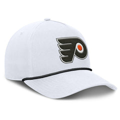 NHL Philadelphia Flyers Fanatics Rope A-Frame Adjustable Hat - White