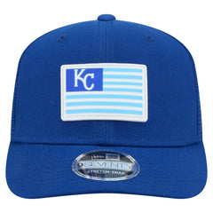 Kansas City Royals New Era Flag 9SEVENTY Stretch-Snap Hat - Royal Hats