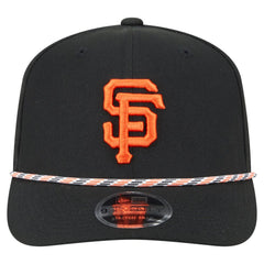 San Francisco Giants New Era Multi-Rope 9SEVENTY Stretch-Snap Hat - Black Hats