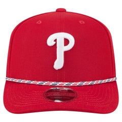 Philadelphia Phillies New Era Multi-Rope 9SEVENTY Stretch-Snap Hat - Red Hats