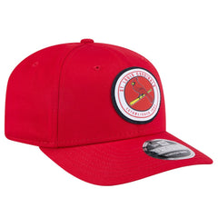 St. Louis Cardinals New Era Circle Patch 9SEVENTY Stretch-Snap Hat - Red Hats
