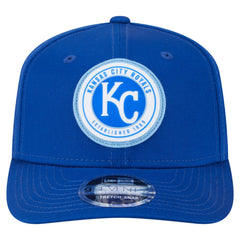Kansas City Royals New Era Circle Patch 9SEVENTY Stretch-Snap Hat - Royal Hats