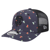 San Francisco Giants New Era Adventure Drinks Pattern 9SEVENTY Stretch-Snap Hat - Black Hats