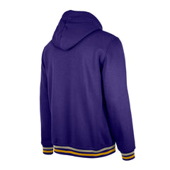 Los Angeles Lakers Throwback Vintage Pullover Hoodie Purple