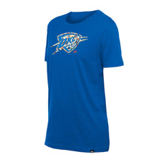 Oklahoma City Thunder Women's Glam Game Flower T-Shirt Blue