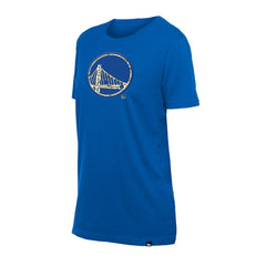 Golden State Warriors Women's Glam Game Flower T-Shirt Royal