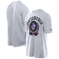 Sacramento Kings Throwback Prep Oversized T-Shirt White