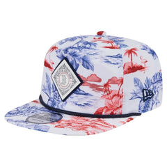 Boston Red Sox New Era Printed Island Golfer Snapback Hat - White Hats