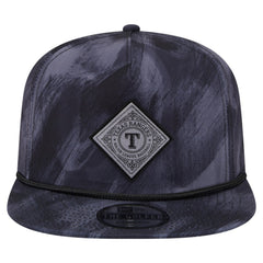 Texas Rangers New Era Printed Golfer Snapback Hat - Navy Hats