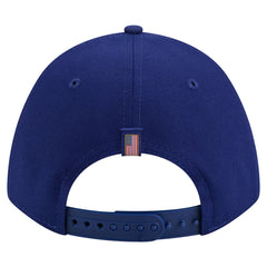 Los Angeles Dodgers New Era American Flag 9FORTY M-Crown A-Frame Adjustable Hat - Royal Hats