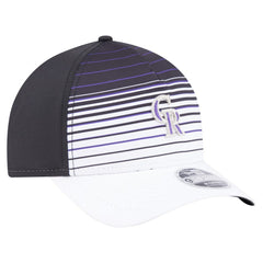 Colorado Rockies New Era Gradient 9FORTY M-Crown Adjustable Hat - Black Hats