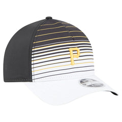 Pittsburgh Pirates New Era Gradient 9FORTY M-Crown Adjustable Hat - Black Hats