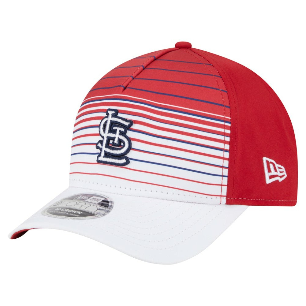 St. Louis Cardinals New Era Gradient 9FORTY M-Crown Adjustable Hat - Red Hats