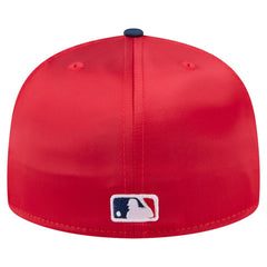 Philadelphia Phillies New Era Satin 59FIFTY Fitted Hat - Red/Navy Hats