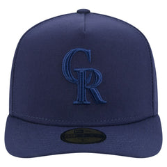 Colorado Rockies New Era Color Pack A-Frame 59FIFTY Fitted Hat - Navy Hats