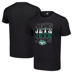 New York Jets Starter Four Name T-Shirt Black