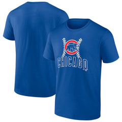 Chicago Cubs Fastball T-Shirt - Royal T-shirts