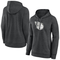 Cleveland Guardians Women's Monochrome Pullover Hoodie - Charcoal Hoodies