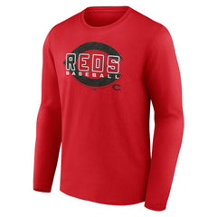 Cincinnati Reds Stellar Long Sleeve T-Shirt - Red T-shirts