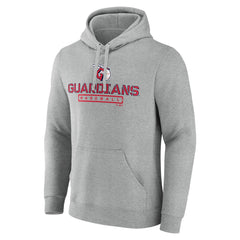 Cleveland Guardians Evanston Stencil Pullover Hoodie - Gray Hoodies