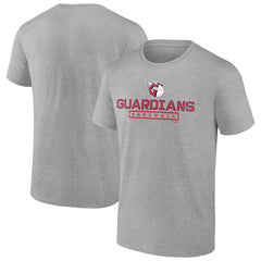 Cleveland Guardians Evanston Stencil T-Shirt - Heather Gray T-shirts