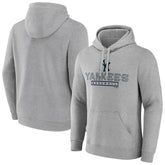 New York Yankees Evanston Stencil Pullover Hoodie - Gray Hoodies
