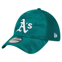 Athletics New Era Subtle Camo 39THIRTY Flex Hat - Green Hats