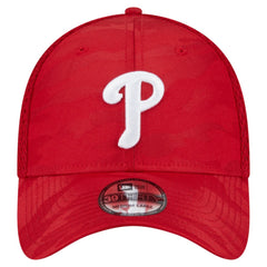 Philadelphia Phillies New Era Subtle Camo 39THIRTY Flex Hat - Red Hats
