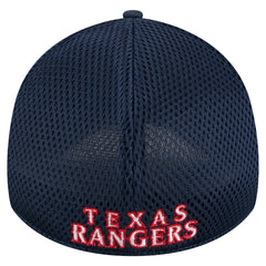 Texas Rangers New Era Subtle Camo 39THIRTY Flex Hat - Navy Hats