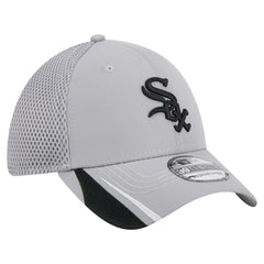 Chicago White Sox New Era Linear 39THIRTY Flex Hat - Gray Hats
