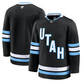 NHL Utah Mammoth Fanatics Home Premium Jersey - Black