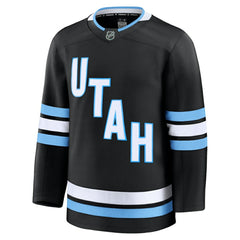 NHL Utah Mammoth Fanatics Home Premium Jersey - Black