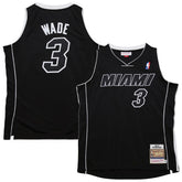 Dwyane Wade Miami Heat 2011/12 Hardwood Classics Authentic Jersey Black