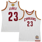 NBA LeBron James Cleveland Cavaliers 2015/16 Hardwood Classics Authentic Jersey sale - White