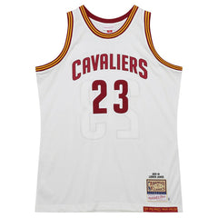 NBA LeBron James Cleveland Cavaliers 2015/16 Hardwood Classics Authentic Jersey sale - White